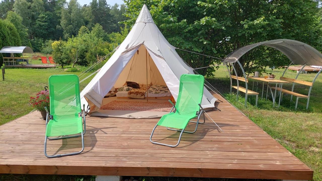 普里恩斯慕斯 Glamping Fluffy Horns - Glempings Pukainie Ragi酒店 外观 照片