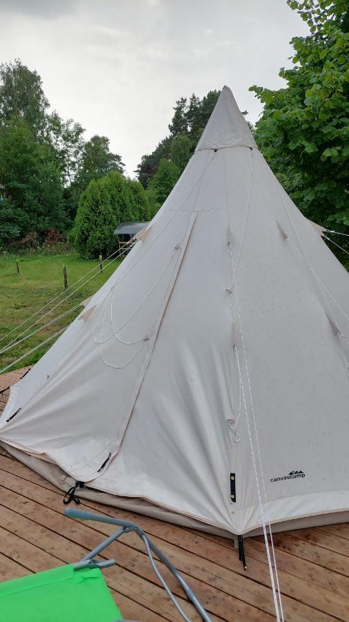 普里恩斯慕斯 Glamping Fluffy Horns - Glempings Pukainie Ragi酒店 外观 照片