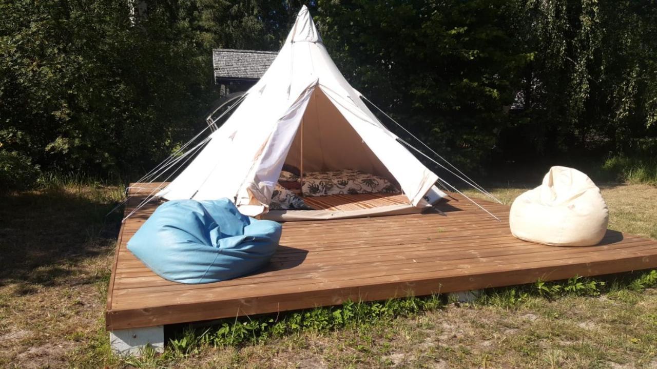 普里恩斯慕斯 Glamping Fluffy Horns - Glempings Pukainie Ragi酒店 外观 照片